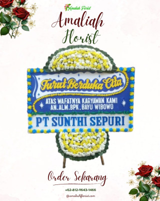 Papan Bunga Duka di Pelebaga