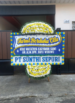 Papan Bunga Duka di Pelebaga