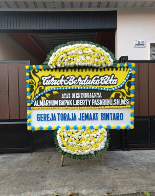 Papan Bunga Duka di Pelebaga